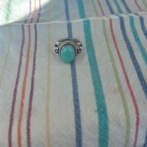 Turquoise Tuesday Side Serving Ring